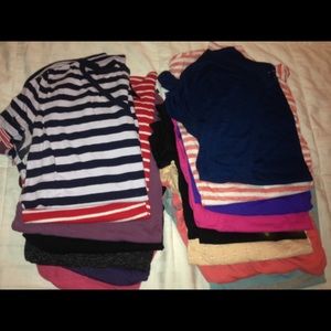 Maternity short sleeve shirts